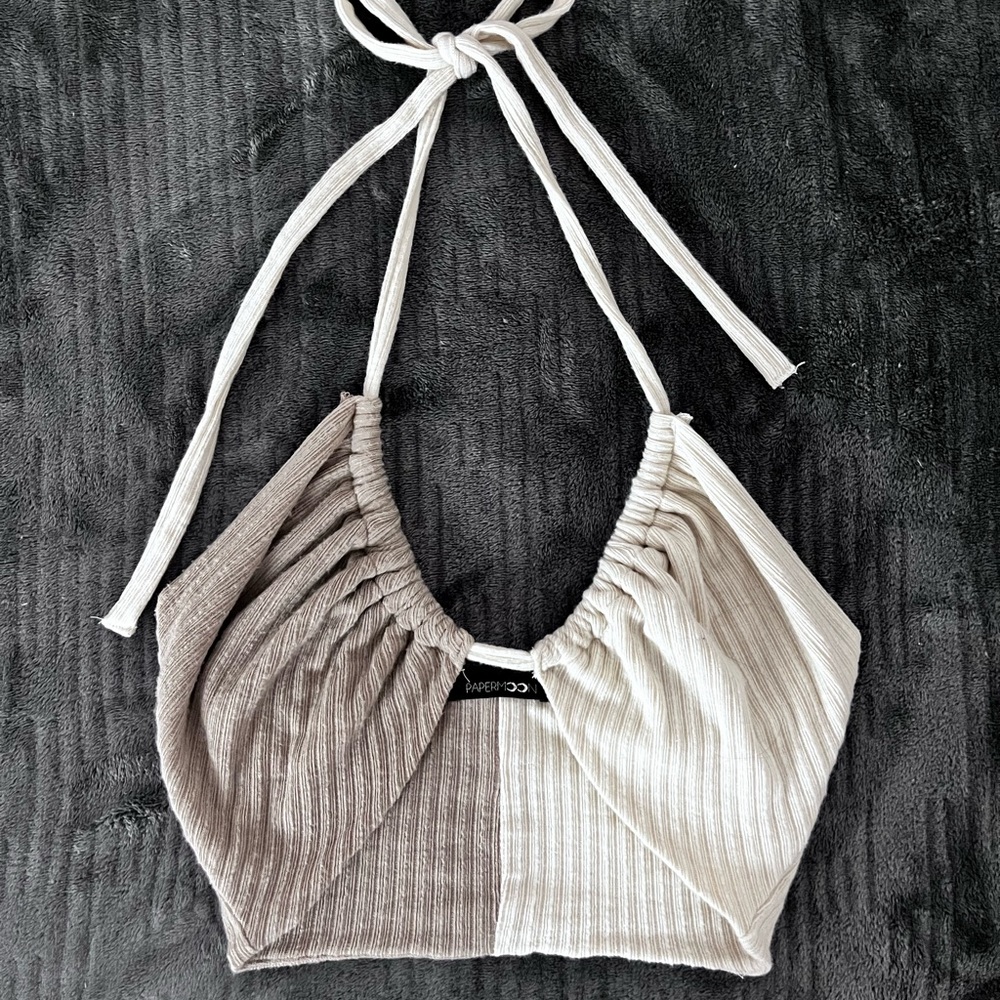 Tie crop top